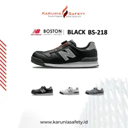 NEW BALANCE Safety Shoes Type Black BS218